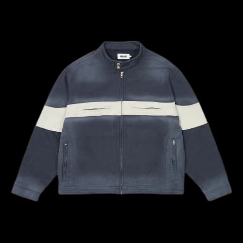 Palace Washed Moto Jacket 'Navy'