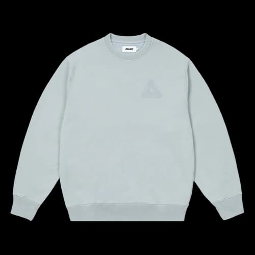 Palace Spray Tri-Ferg Crew 'Hazy Blue'