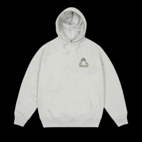 Palace Chrome P3 Hood 'Grey Marl'