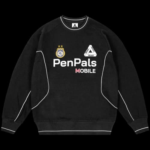 Palace Pen Pals Crew 'Black'