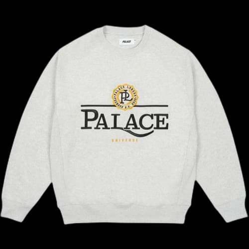 Palace Universe Crew 'Grey Marl'
