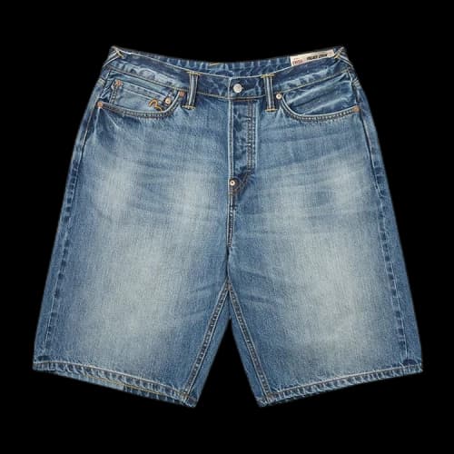 Palace x Evisu Long Denim Short 'Light Wash'