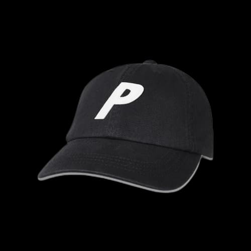 Palace P 6-Panel 'Black'