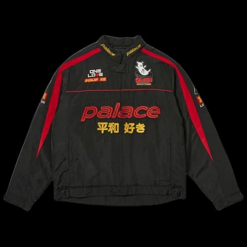 Palace Faster Jacket 'Black/Red'