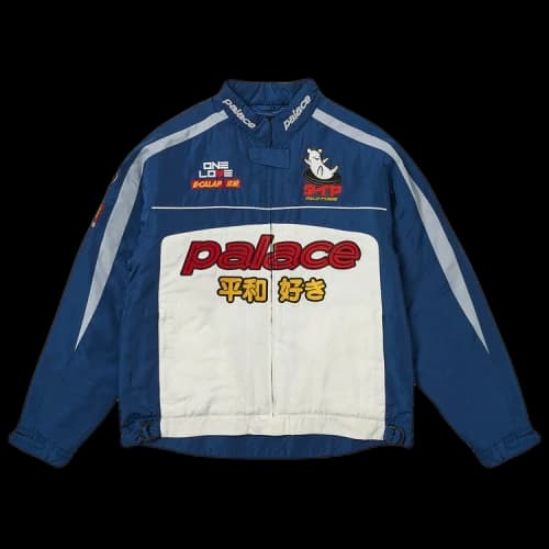 Palace Faster Jacket 'Navy/White'