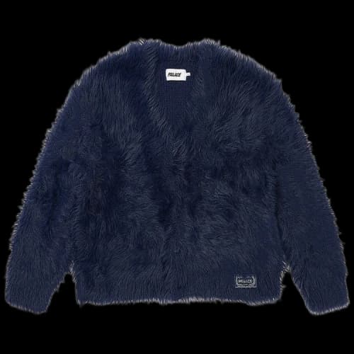 Palace Yeti Cardigan 'Navy'