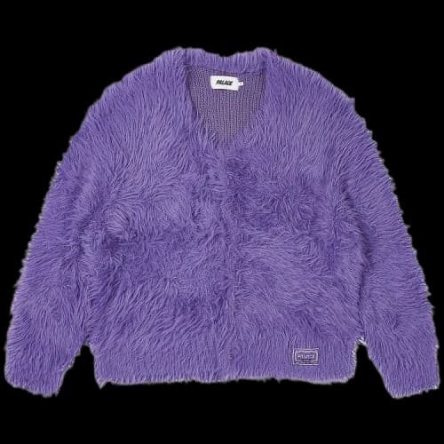 Palace Yeti Cardigan 'Bloom Purple'