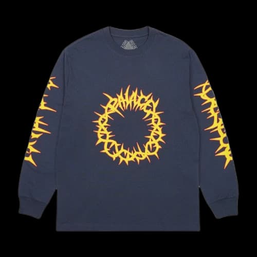 Palace Spiked Long-Sleeve 'Navy'