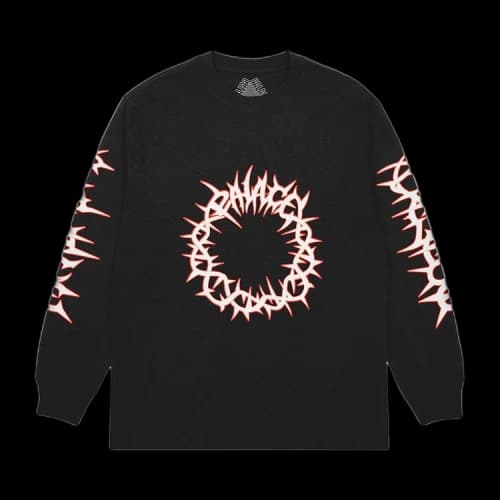 Palace Spiked Long-Sleeve 'Black'