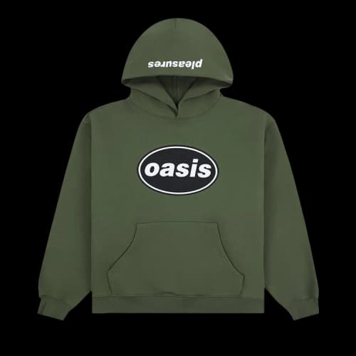 Pleasures Knebworth Hoodie 'Olive'