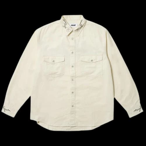 Palace Flexus Shirt 'Soft White'