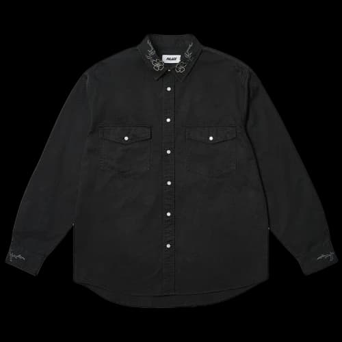 Palace Flexus Shirt 'Black'