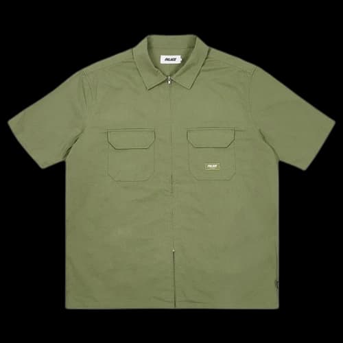 Palace D-Man Shirt 'Olive'