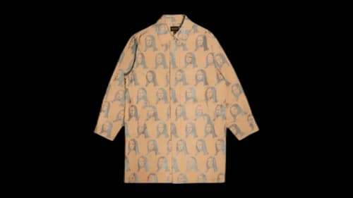 Pleasures Mona Single Breasted Coat Beige