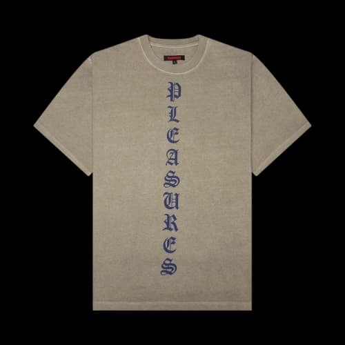 Pleasures Knight Overdye T-Shirt 'Tan'