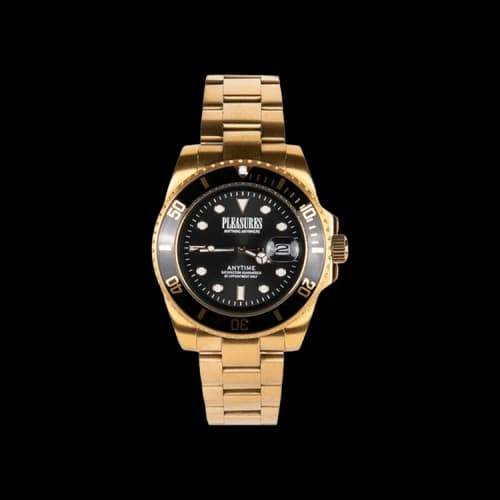 Pleasures Anytime Watch 'Gold/Black'