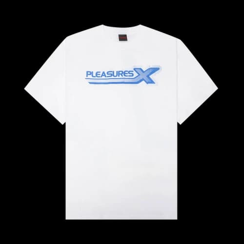 Pleasures X T-Shirt 'White'