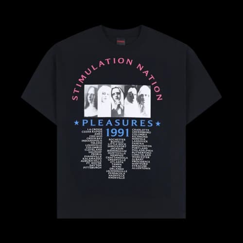 Pleasures Stimulation Tee 'Black'