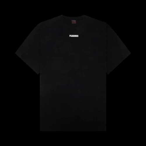 Pleasures Wordmark T-Shirt 'Black'