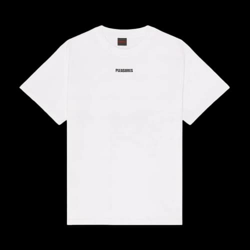 Pleasures Wordmark T-Shirt 'White'
