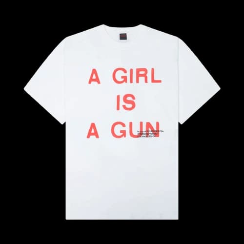 Pleasures Girl Is A Gun T-Shirt 'White'
