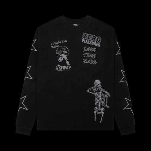 Pleasures Misled Thermal Long-Sleeve 'Black'