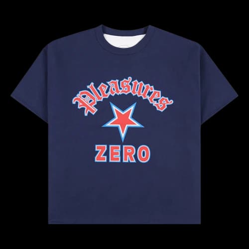 Pleasures Stars Reversible T-Shirt 'Navy'