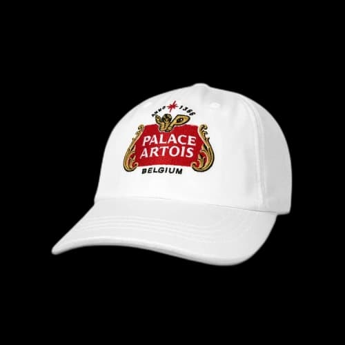 Palace x Stella Artois 6-Panel 'White'