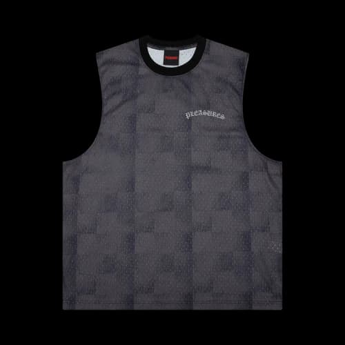 Pleasures Neural Mesh Sleeveless T-Shirt 'Black'