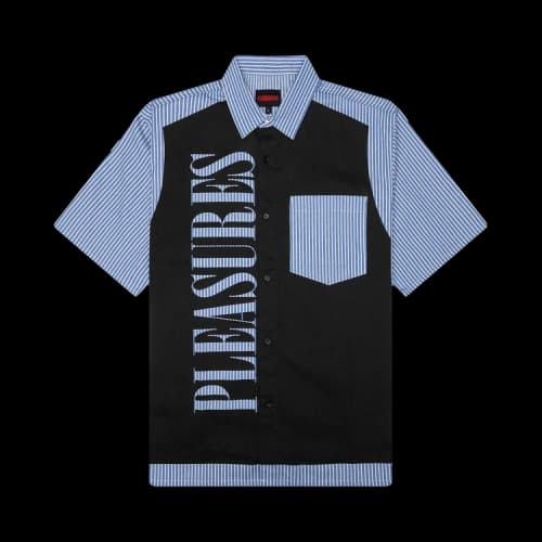 Pleasures Onyx Button Up 'Blue'
