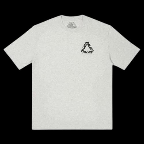 Palace Baked P-3 T-Shirt 'Grey Marl'