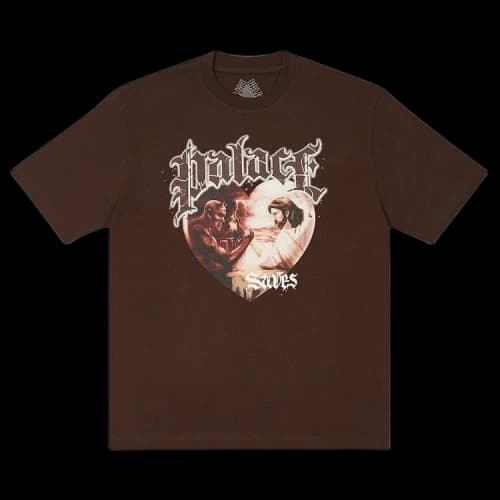 Palace Save Thyself T-Shirt 'Nice Brown'