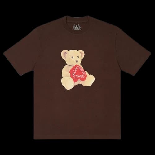 Palace Teddy T-Shirt 'Nice Brown'