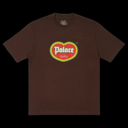Palace Quality T-Shirt 'Nice Brown'