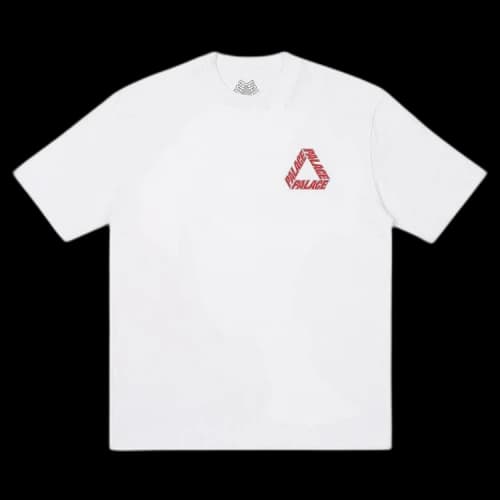 Palace P-3 Outline T-Shirt 'White'