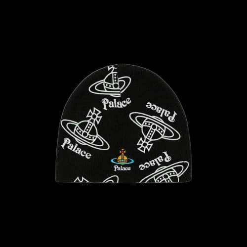 Palace x Vivienne Westwood Jersey Beanie 'Black'