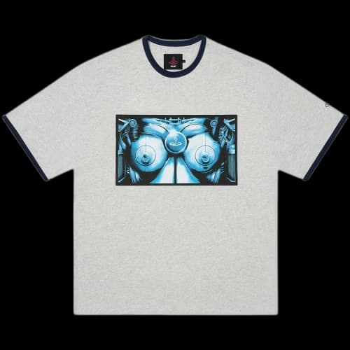 Palace x Vivienne Westwood Ringer T-Shirt 'Grey'