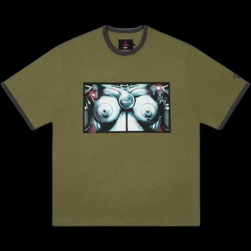Palace x Vivienne Westwood Ringer T-Shirt 'Olive'