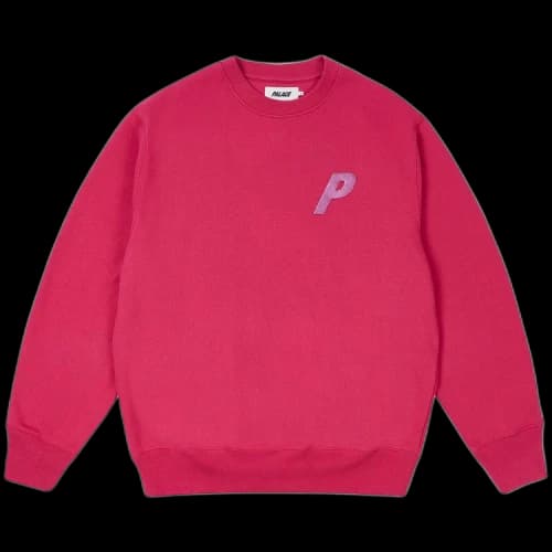 Palace P3 Glitter Crew 'Berry Red'