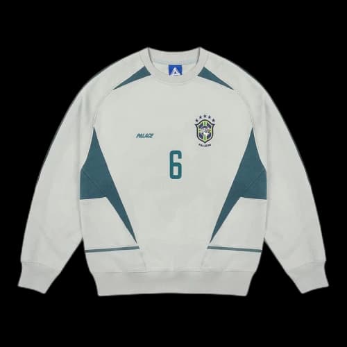 Palace Pro Team 02 Crew 'Light Grey'