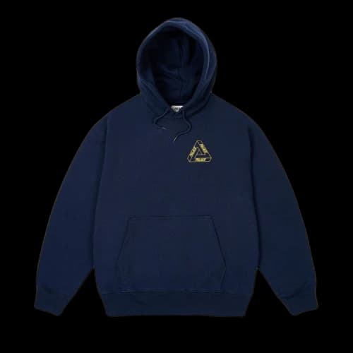 Palace Glow Tri-Ferg Hood 'Navy'