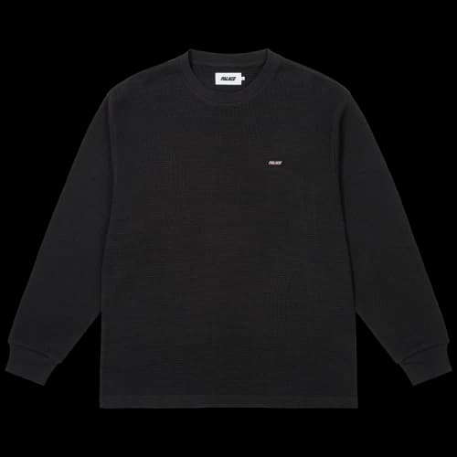 Palace Basically A Thermal Long-Sleeve 'Black'