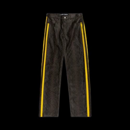 Sp5der Snake Leather Pant 'Brown'
