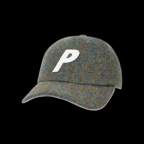 Palace Harris Tweed P 6-Panel 'Green'