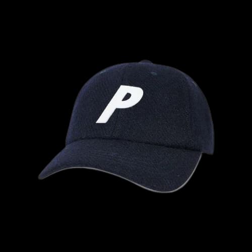 Palace Harris Tweed P 6-Panel 'Navy'