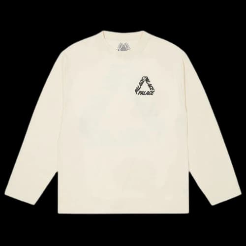 Palace P3 Long-Sleeve 'Soft White'
