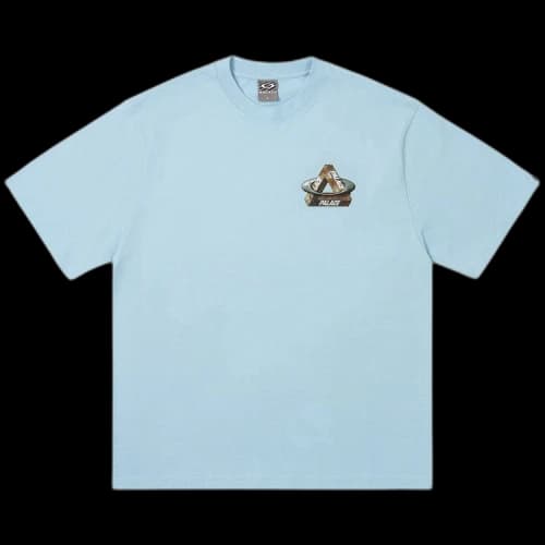 Palace x Oakley T-Shirt 'Blue'