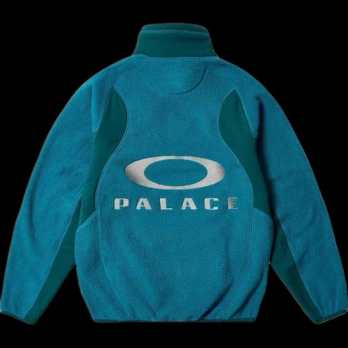 Palace x Oakley Fleece 'Petrol'