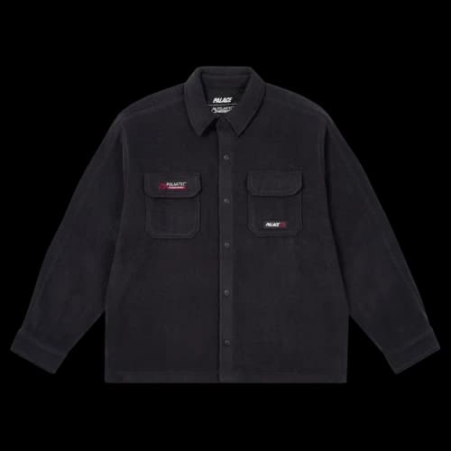Palace Polartec Overshirt 'Black'