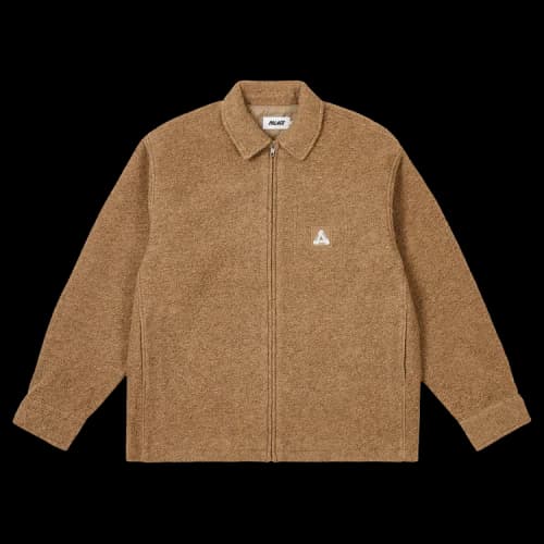 Palace Wooly Zip Jacket 'Beige'